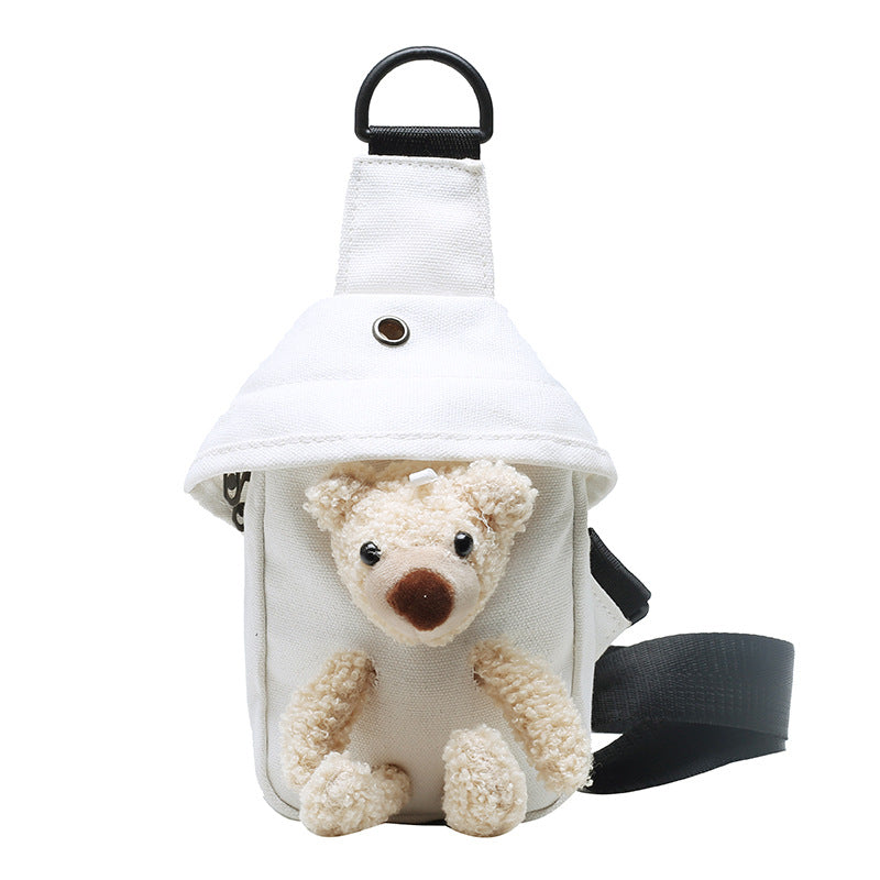 Wholesale Bear Canvas Chest Bag